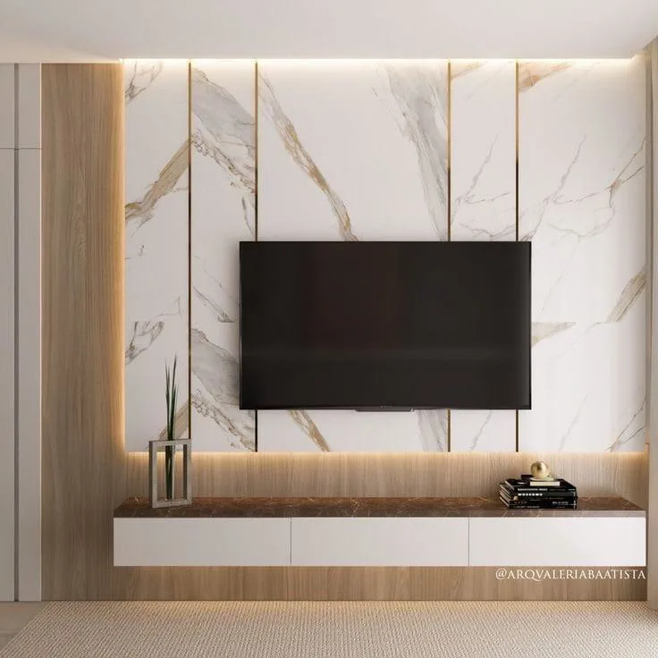 Wall Mounted TV Unit in MVP Colony